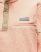 Columbia Helvetia™ Cropped Half Snap Pink - Womens - Half Zips