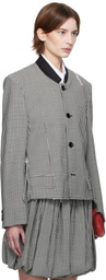 Marni Black & White Gingham Jacket