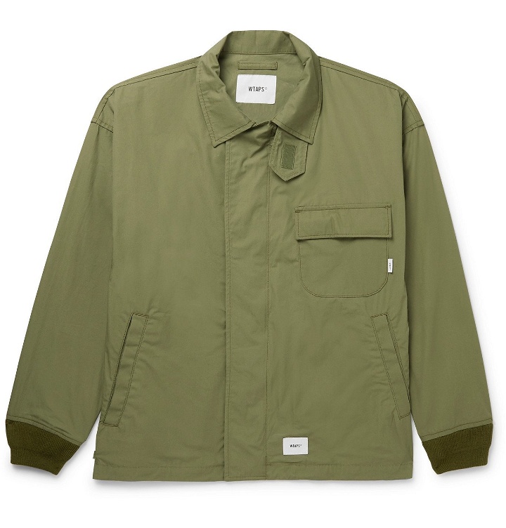 Photo: WTAPS - Printed Cotton Jacket - Green