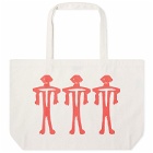 The Trilogy Tapes Men's Dogu Record Tote in White