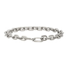 Givenchy Silver G Link Bracelet