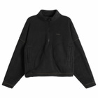 TALA Women's 1/4 Zip Fleece Jacket in Black