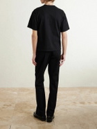SAINT LAURENT - Cotton-Jersey T-Shirt - Black