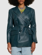 ALTUZARRA - Hattson Leather Belted Jacket
