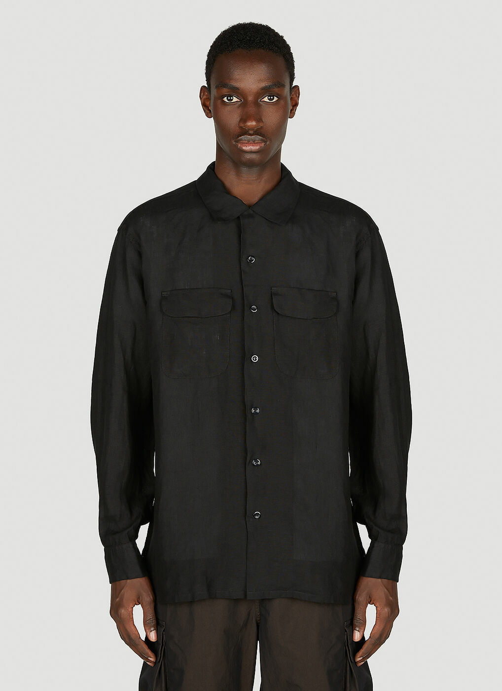 Engineered Garments - Classic Shirt in Black Engineered Garments