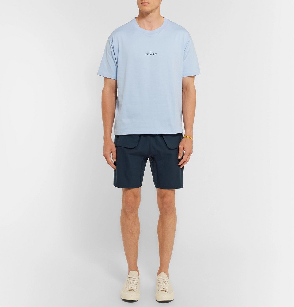 Everest Isles - Caldera Stretch-Shell Swim Shorts - Men - Storm blue