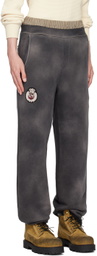 424 Gray Patch Sweatpants