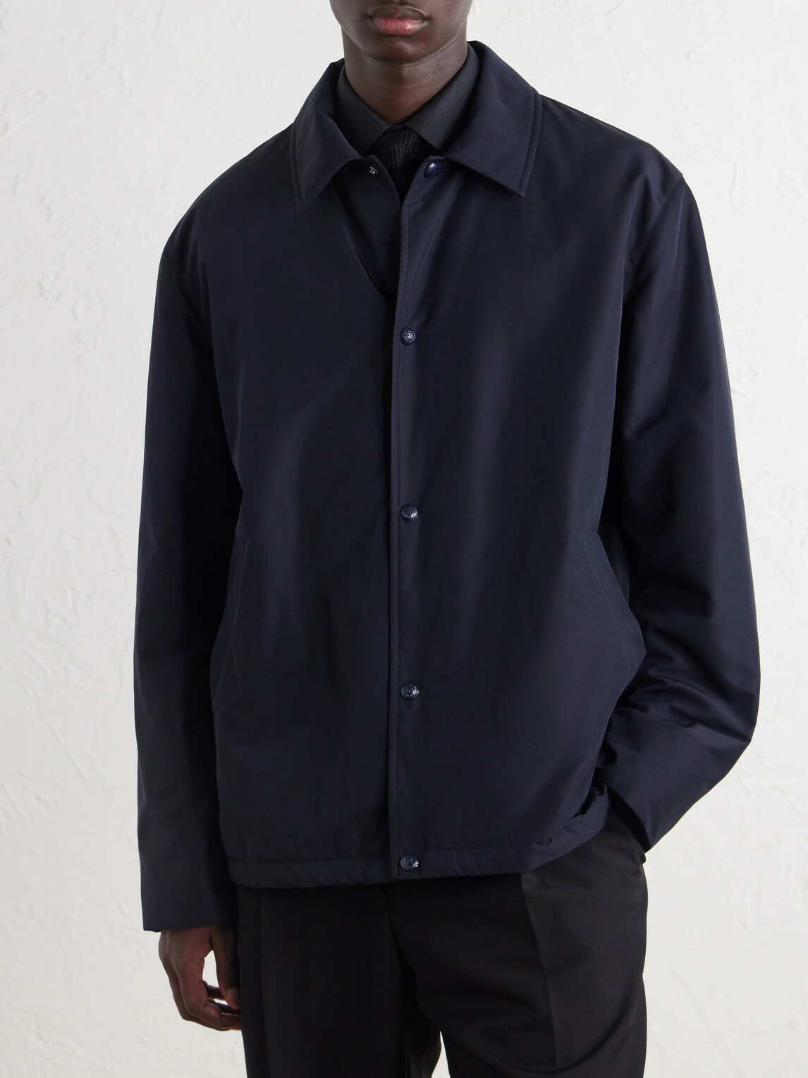 Ralph Lauren Purple label - Thompson Shell Bomber Jacket - Blue