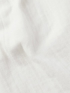 La Paz - Button-Down Collar Cotton-Flannel Shirt - Neutrals