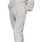 Haider Ackermann Grey Embroidered Jogging Lounge Pants