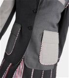 Thom Browne Deconstructed wool blazer