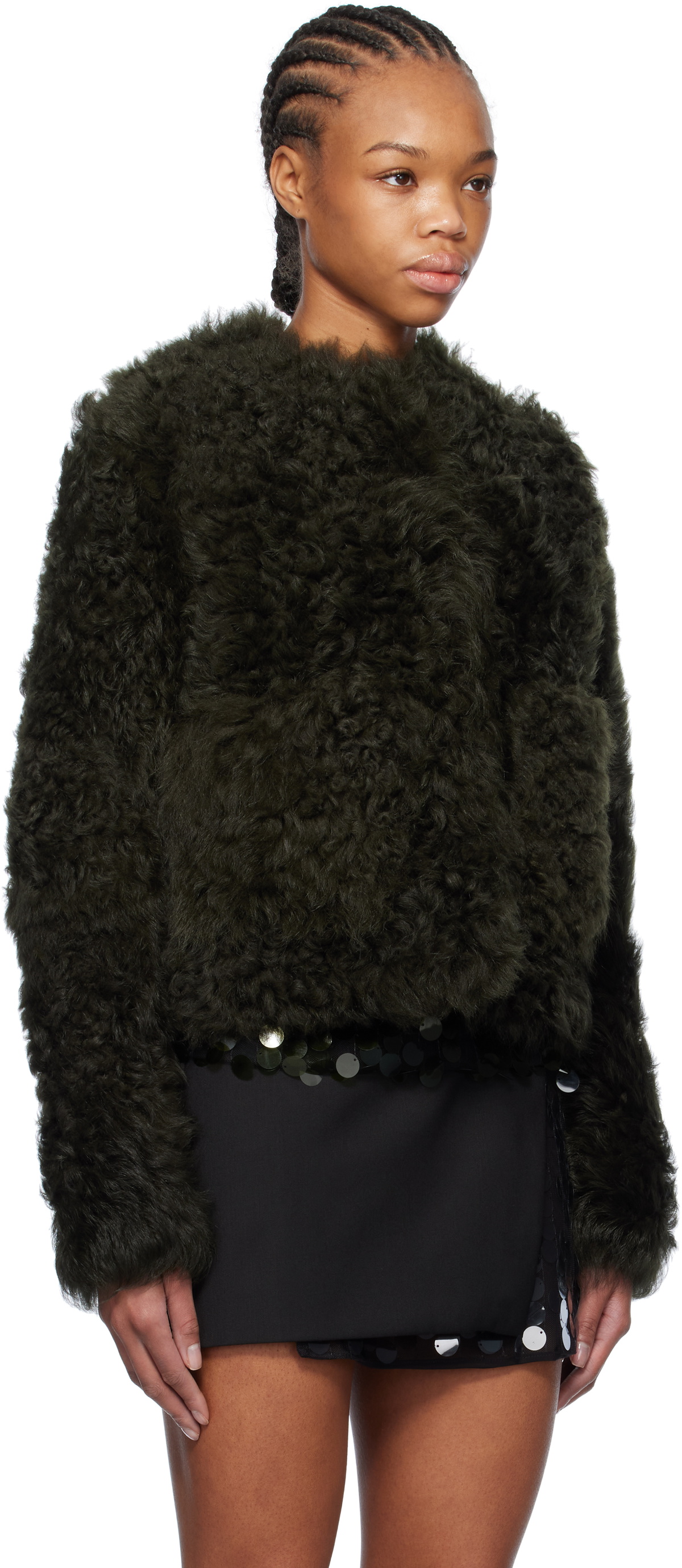 16Arlington Green Bia Shearling Jacket