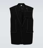 Burberry - Wool tailored vest