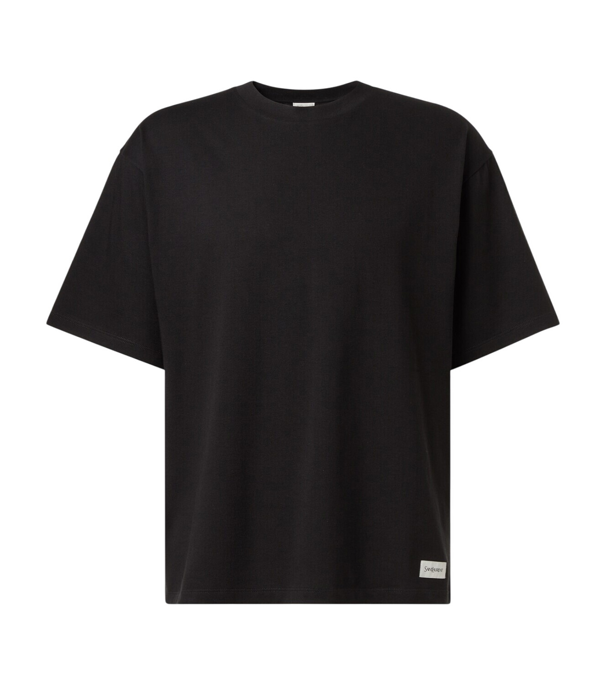 Saint Laurent Black Rive Gauche T-Shirt Saint Laurent Saint Laurent Black Rive Gauche T-Shirt Saint Laurent