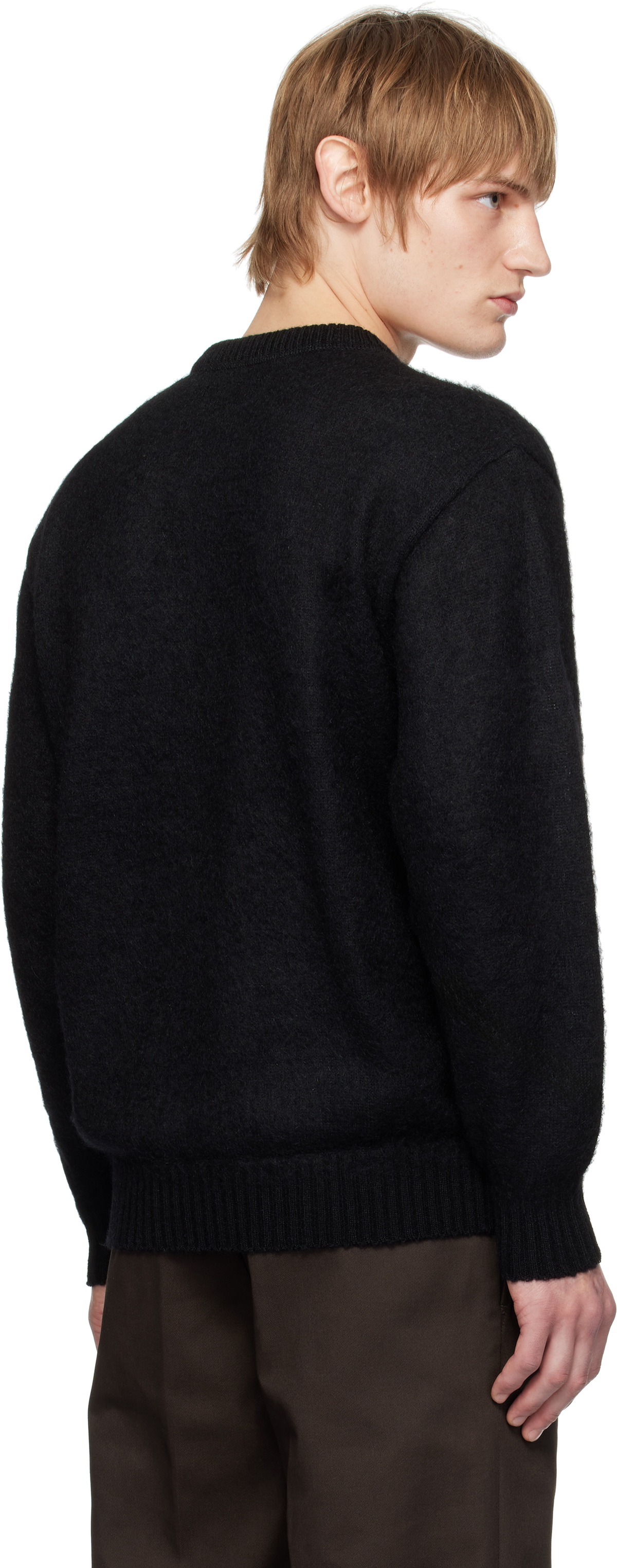 WACKO MARIA MOHAIR CREW NECK SWEATER モヘア