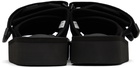 Suicoke Black MOTO-PO Sandals