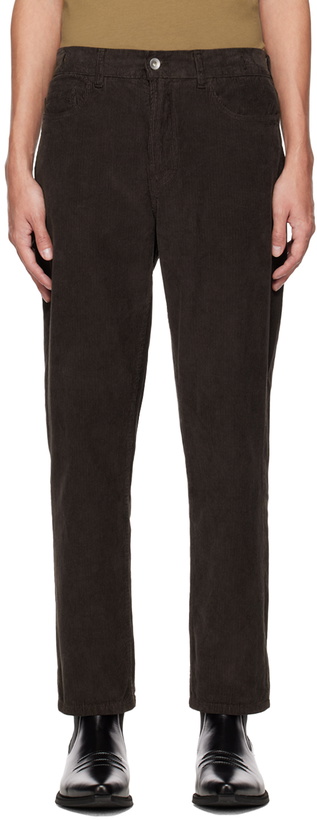 Photo: YMC Brown Tearaway Trousers