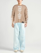 Msgm Mens T-shirt in Beige