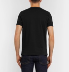 TOM FORD - Slim-Fit Cotton-Jersey Henley T-Shirt - Men - Black