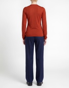 Malo Womens Cardigan Rust