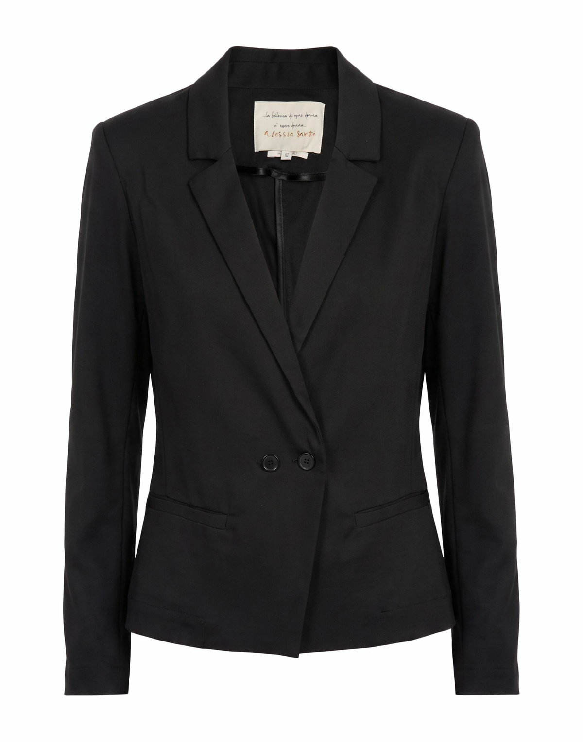 Alessia Santi Womens Blazer in Black