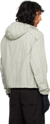 Tondolo Taupe Hooded Jacket