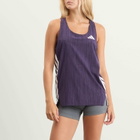 Adidas Running Men's adidas Adizero Running Tank Top in Aurora Plum/Noble Ink