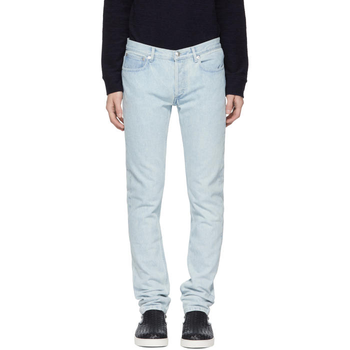 Photo: A.P.C. Indigo Stone Petit New Standard Jeans