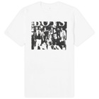 Boys Own Men's Gang Front Print T-Shirt in White