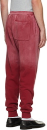 Entire Studios Red Cadet Sweatpants