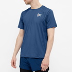 District Vision Men's Air Wear T-Shirt in Navy