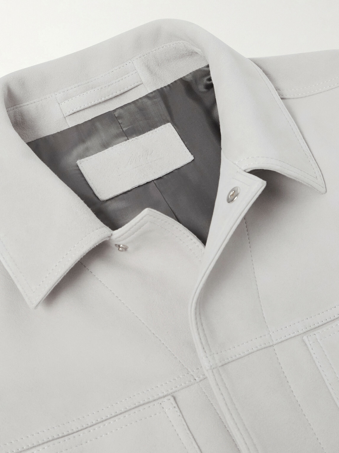 Mr P. - Suede Jacket - Neutrals