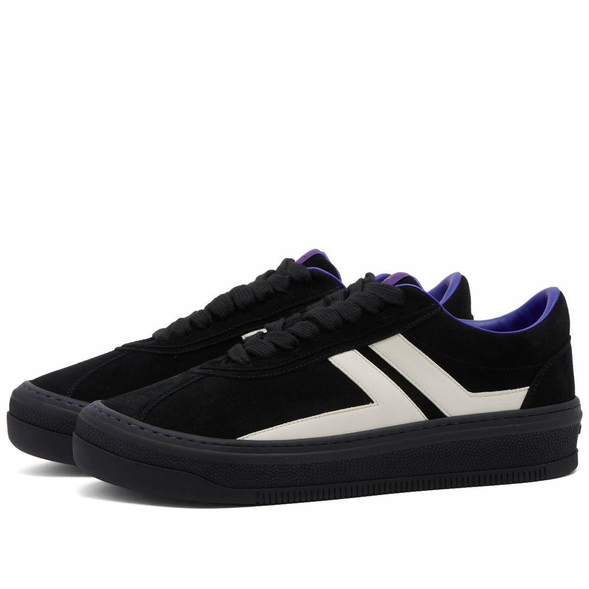 スニーカー LANVIN Men Sneakers Black FUSKDK12DRA2 10 Lanvin Curb Sneakers | Black | FARFETCH