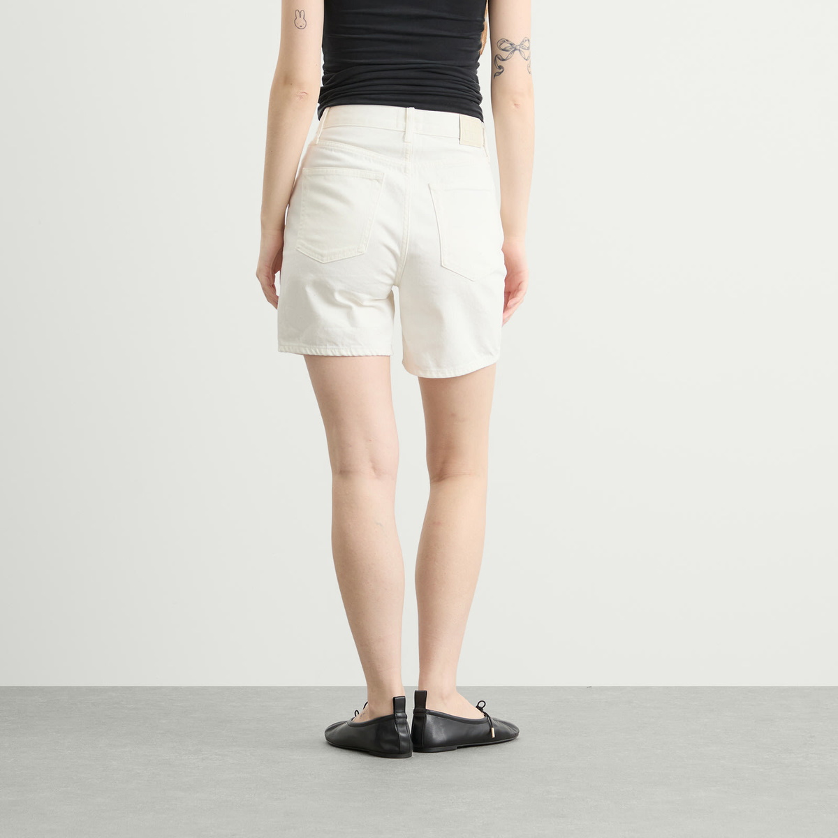 Anine Bing Women's Kat Short in Ecru