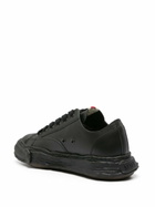 Maison MIHARA YASUHIRO Black Peterson 23 Original Sole Leather Sneakers