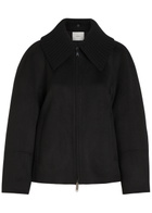 Joseph Cooksey Wool and Cashmere-blend Jacket Black