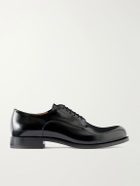 Christian Louboutin - Moustachou Leather Oxford Shoes - Black