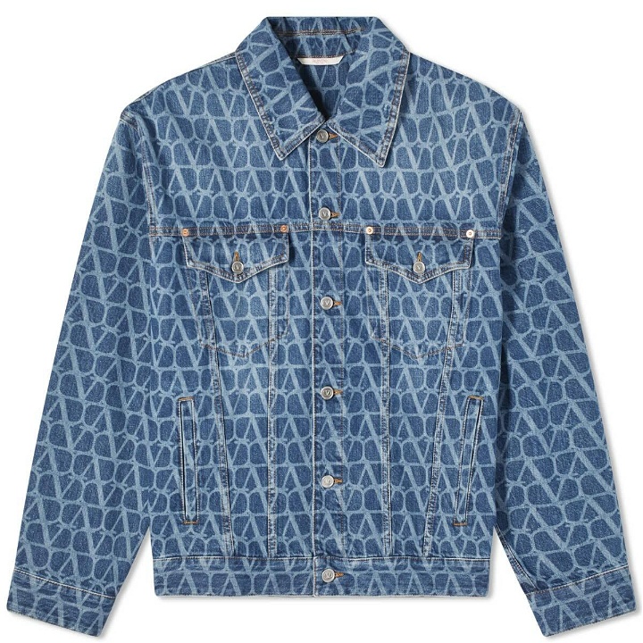 Photo: Valentino Men's Icon Denim Jacket in Blue