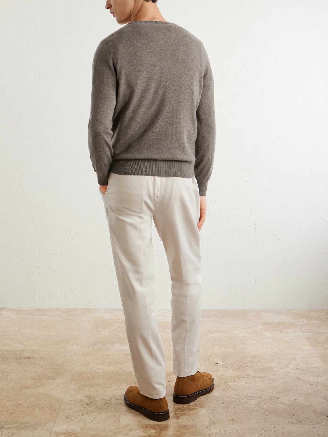 Brunello Cucinelli - Slim-Fit Cashmere Sweater - Brown