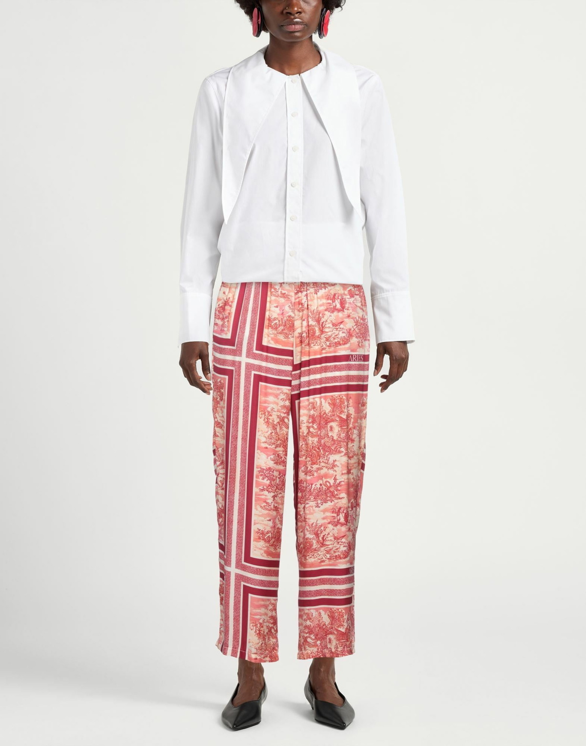 Aries Womens Pants Garnet