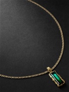 HEALERS FINE JEWELRY - Recycled Gold Tourmaline Necklace