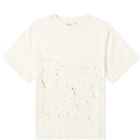 Colour Range Men's Splatter Pocket T-Shirt in Washed Pearl