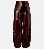 Adriana Degreas Sequined balloon pants