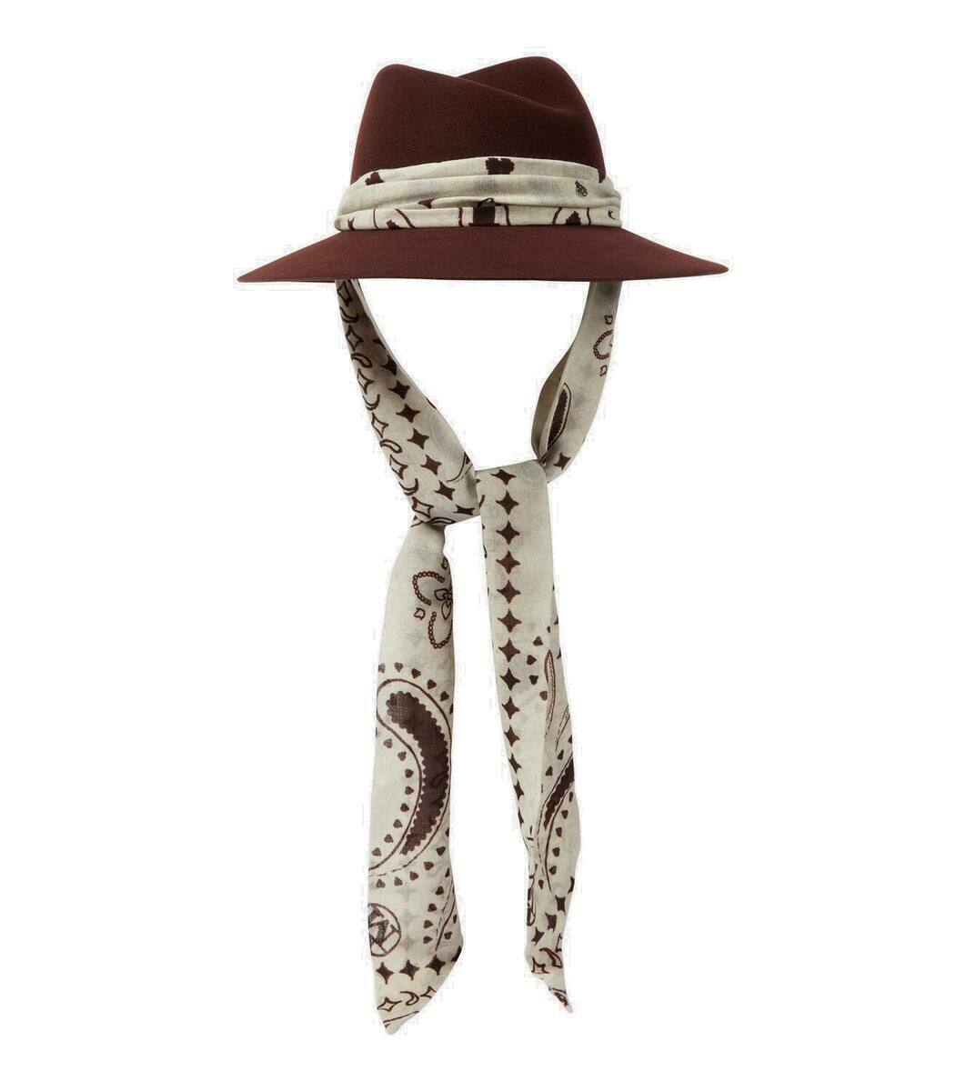 【新品】Maison Michel Henrietta ウール フェドーラハット Henrietta – Maison Michel