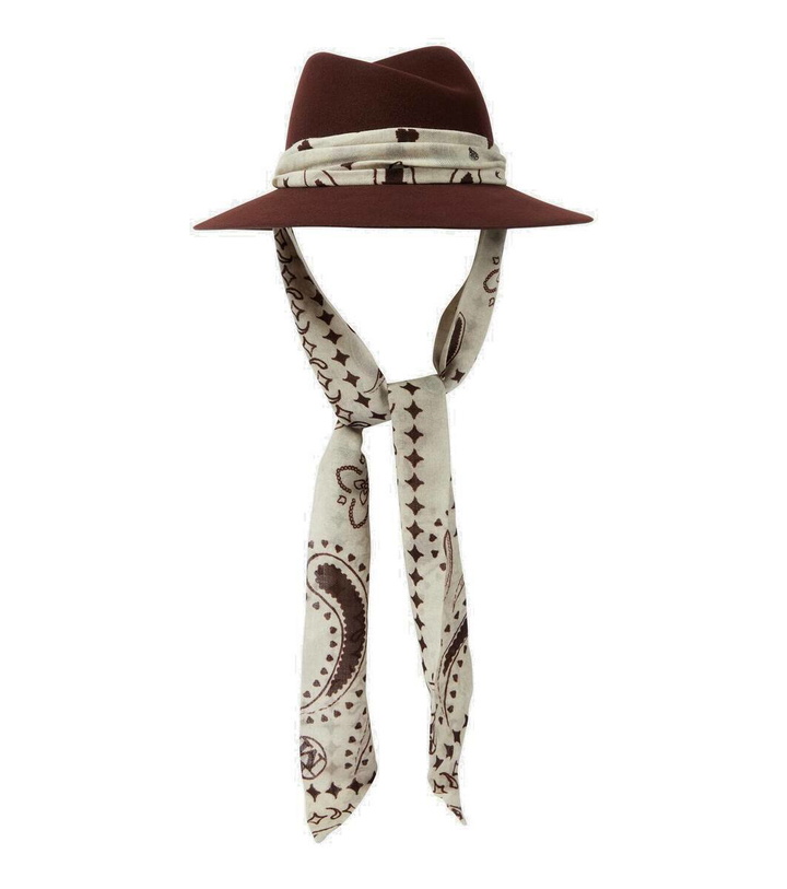 Photo: Maison Michel Virginie wool felt fedora