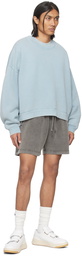 Acne Studios Black Straight-Leg Shorts