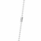 Maple Men's Orbit Pendant & Ball Chain Necklace in Silver