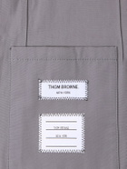 Thom Browne - Belted Cotton Blazer - Gray