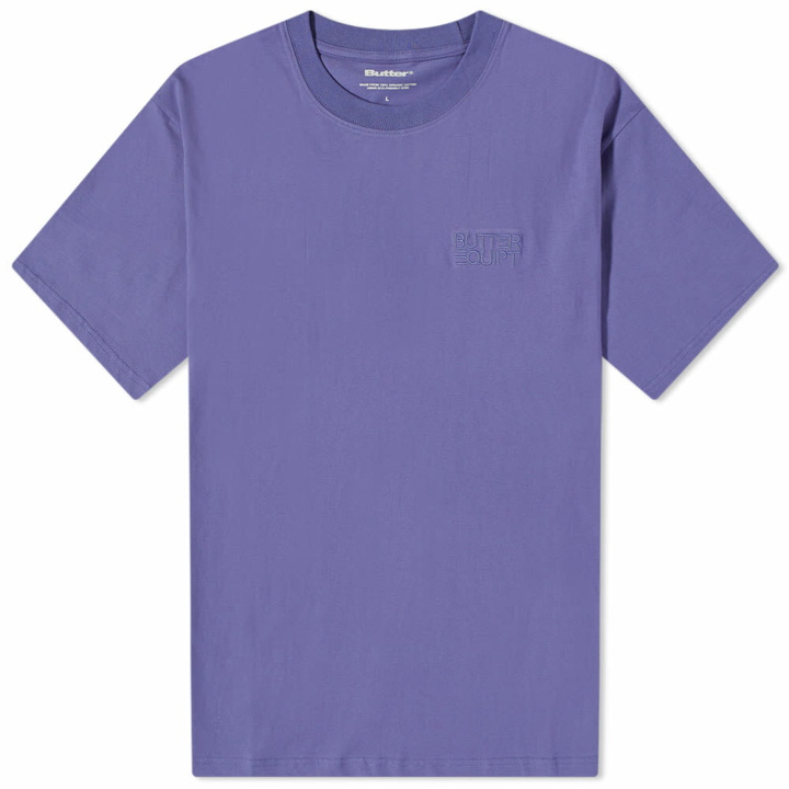 Photo: Butter Goods Men's Organic T-Shirt in Dusk Blue