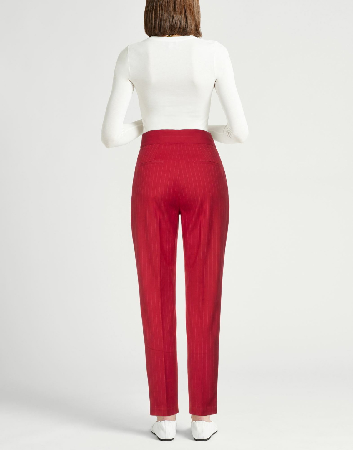 Erika Cavallini Womens Pants in Red